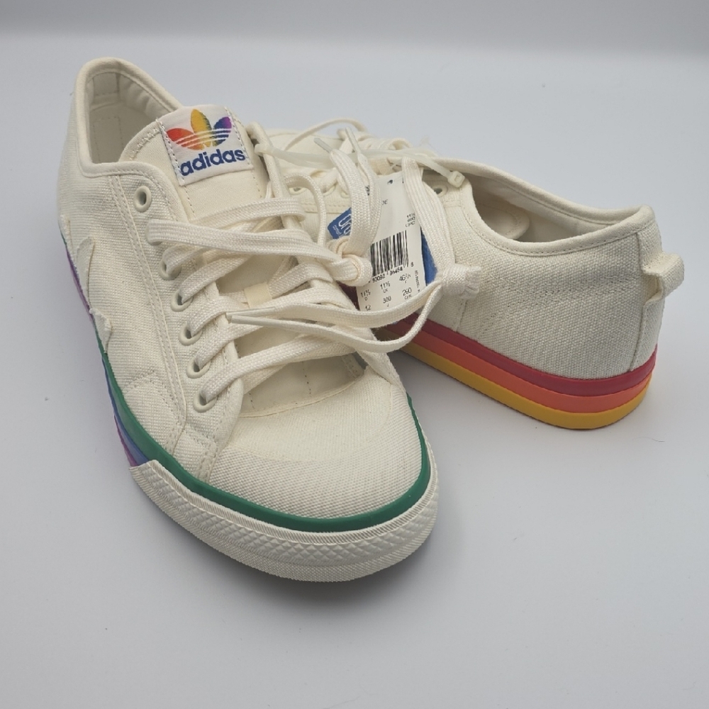 Adidas Pride Sneakers with PRIDE Stripes